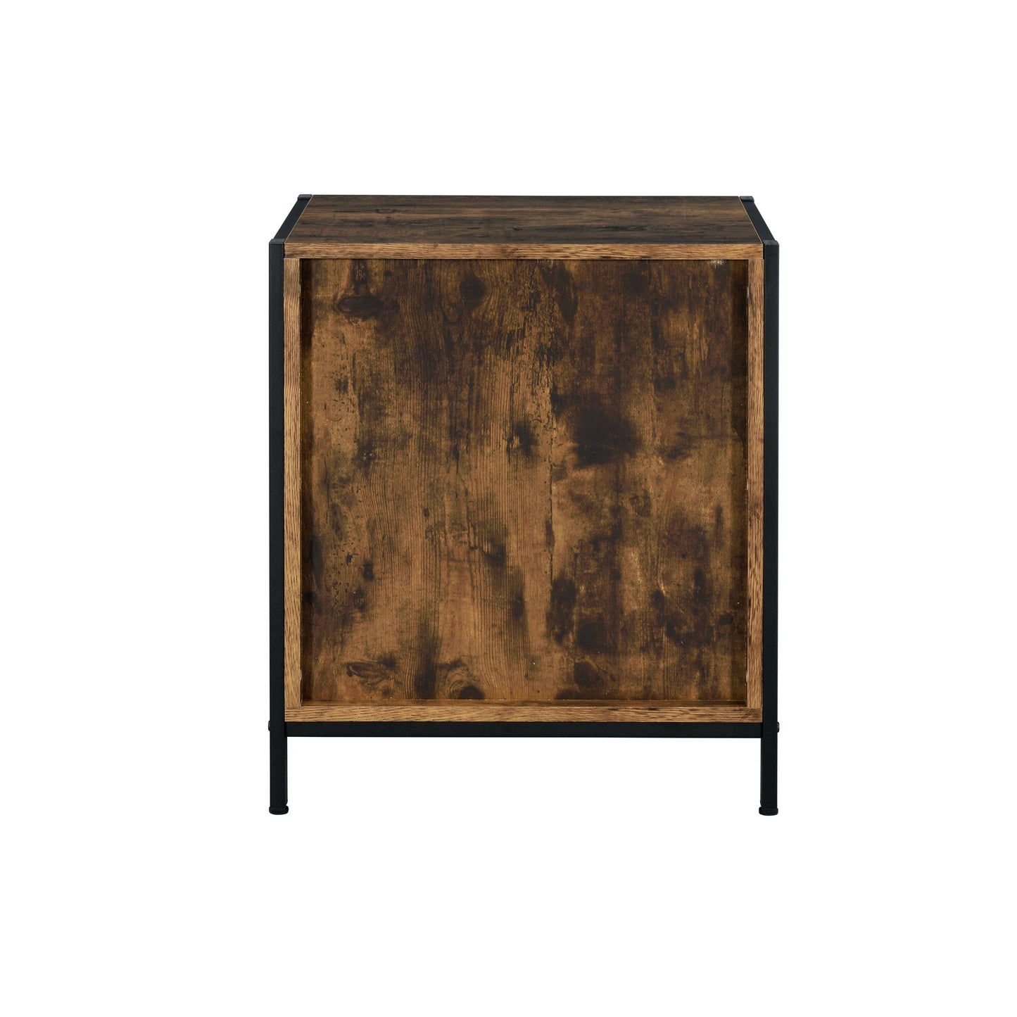 Juvanth - Rustic Nightstand - Oak - The Sleep Loft - Online Mattress Showroom NYC