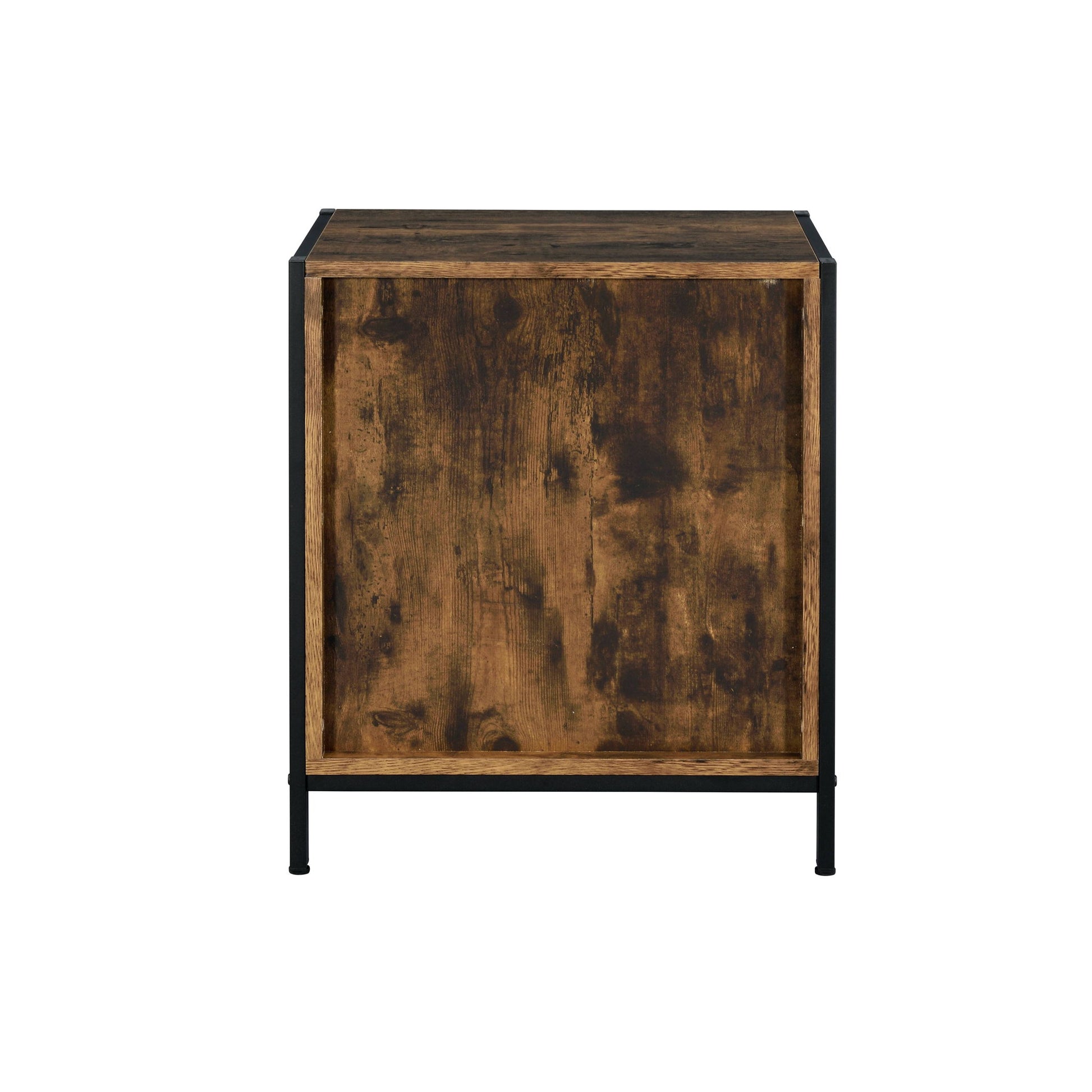 Juvanth - Rustic Nightstand - Oak - The Sleep Loft - Online Mattress Showroom NYC