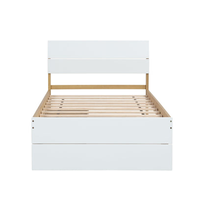 Modern Bed Frame With Headboard And Footboard