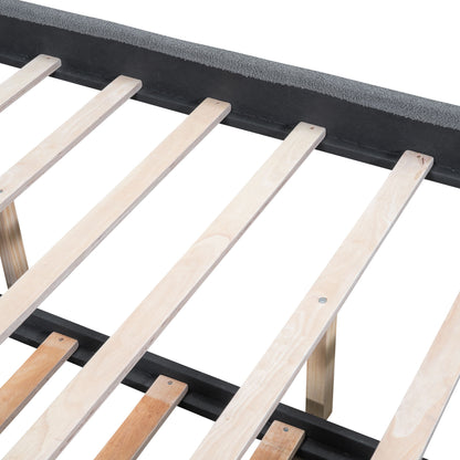 Upholstered Platform Bed With Trundle - The Sleep Loft - Online Mattress Showroom NYC