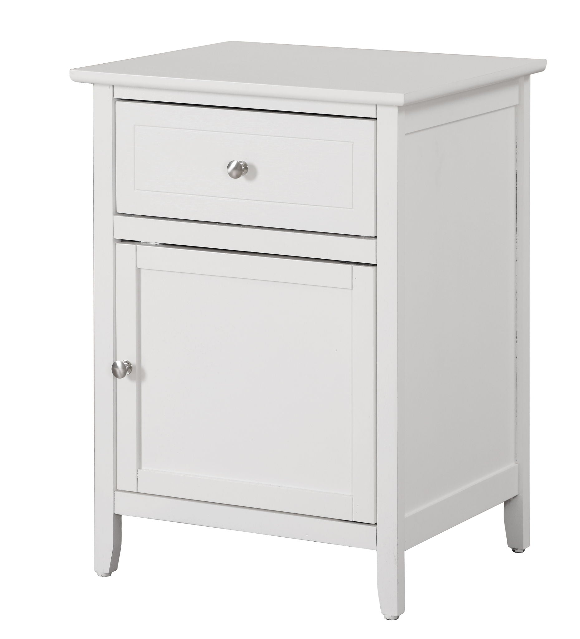 1 Drawer / 1 Door Nightstand - The Sleep Loft - Online Mattress Showroom NYC