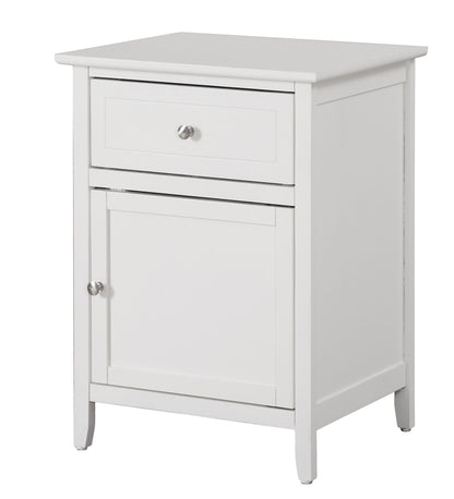 1 Drawer / 1 Door Nightstand - The Sleep Loft - Online Mattress Showroom NYC