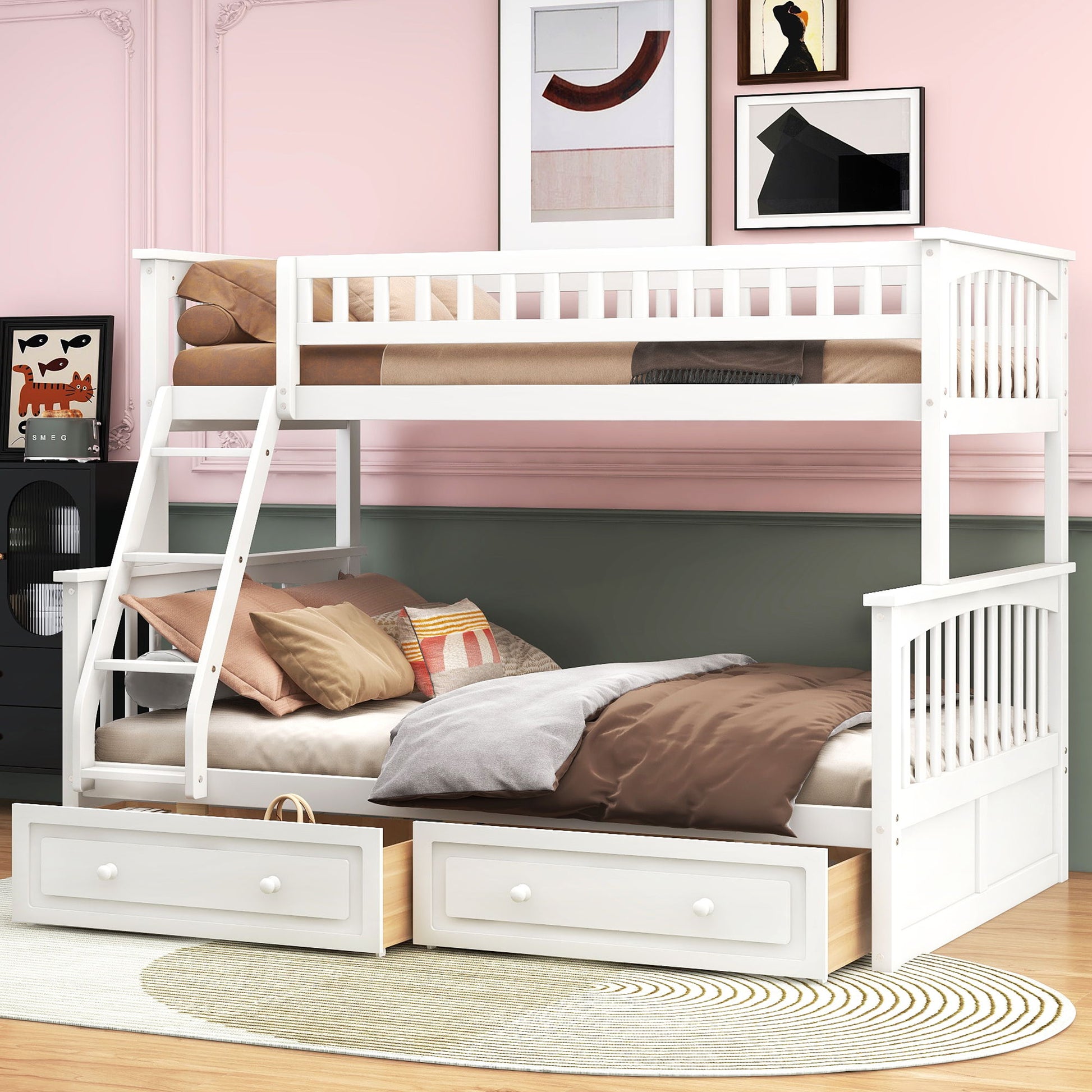 Bunk Bed With Drawers, Convertible Storage Bed - The Sleep Loft - Online Mattress Showroom NYC