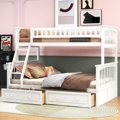 Bunk Bed With Drawers, Convertible Storage Bed - The Sleep Loft - Online Mattress Showroom NYC
