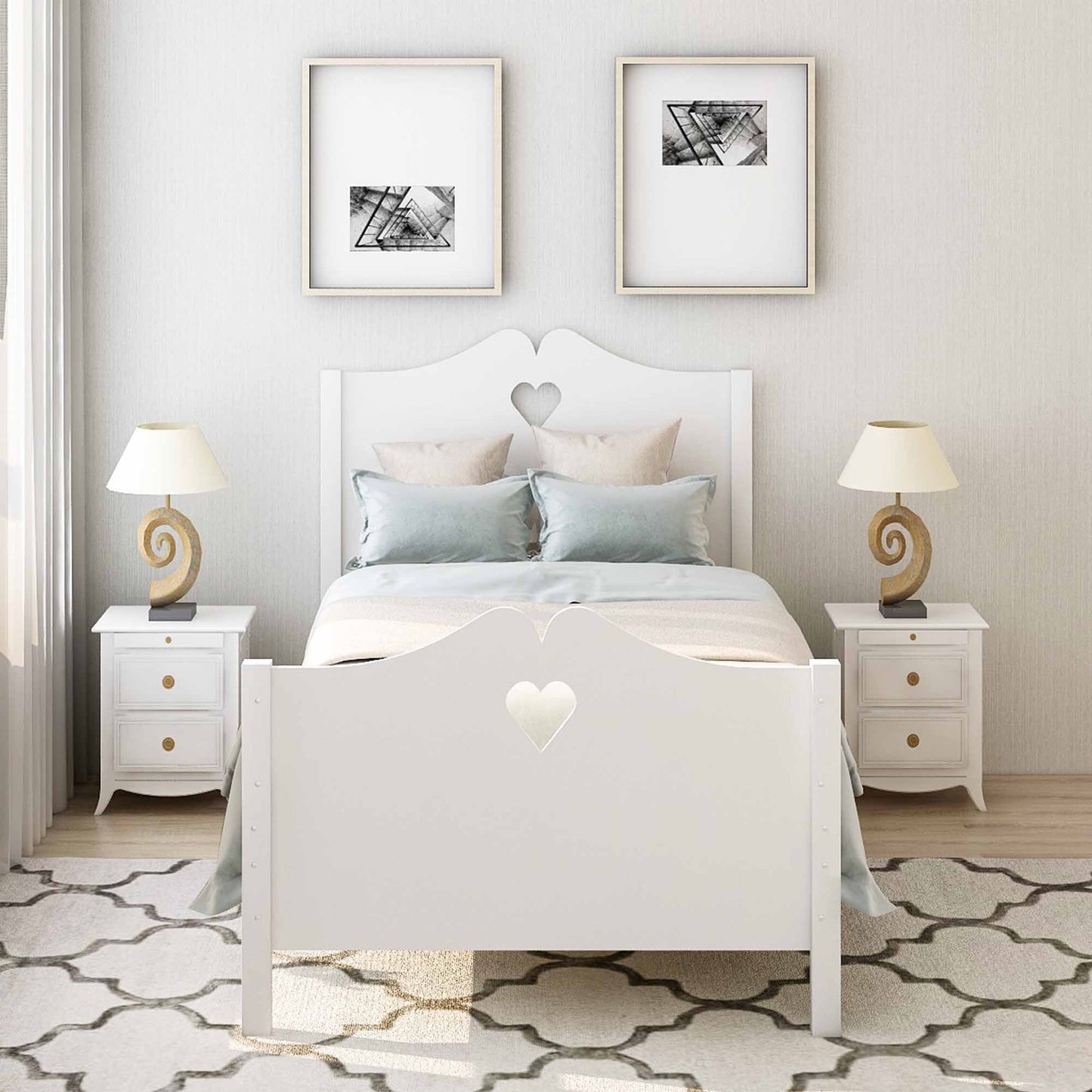 Platform Bed With Slat Support And Headboard And Footboard - The Sleep Loft - Online Mattress Showroom NYC