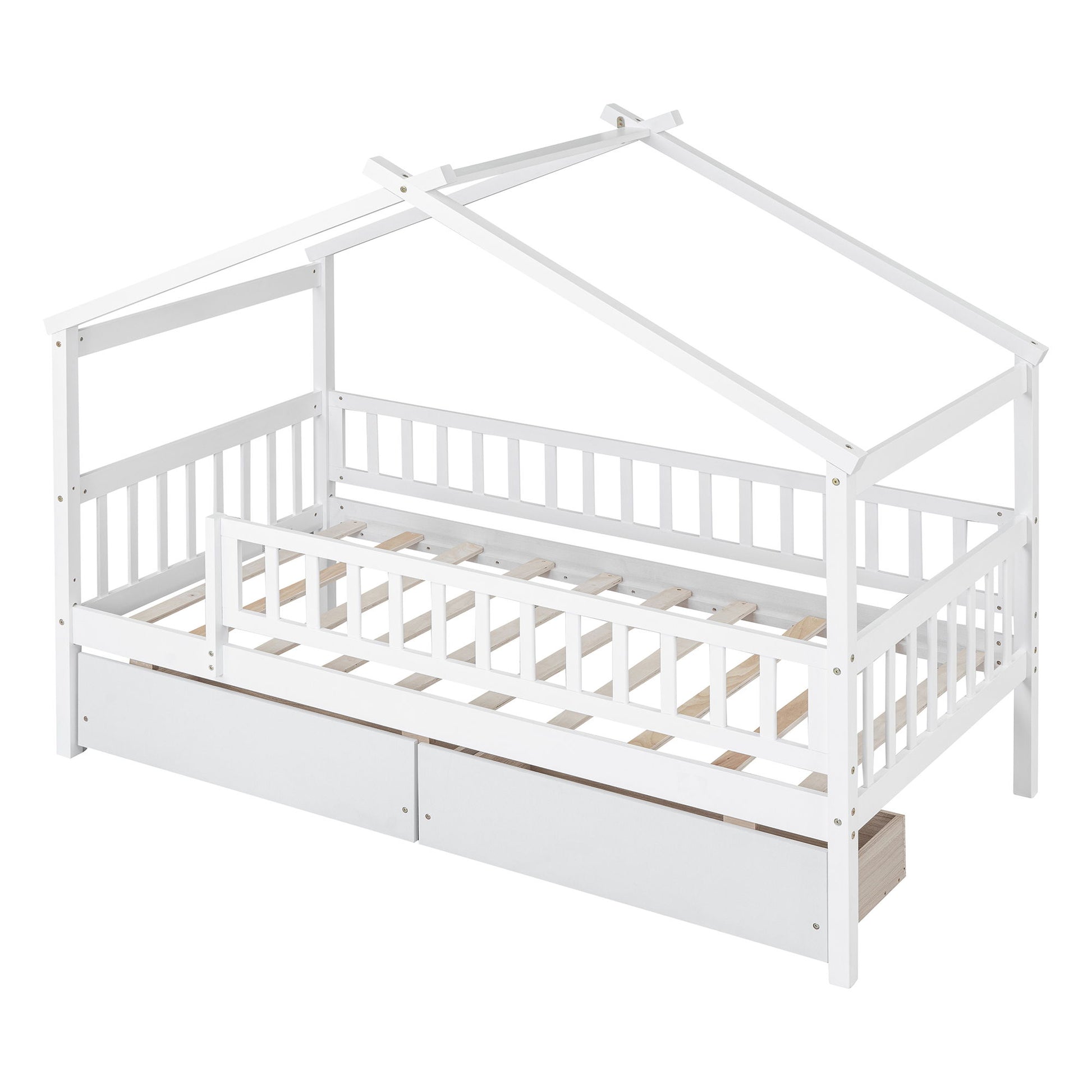House Bed With 2 Drawers - The Sleep Loft - Online Mattress Showroom NYC