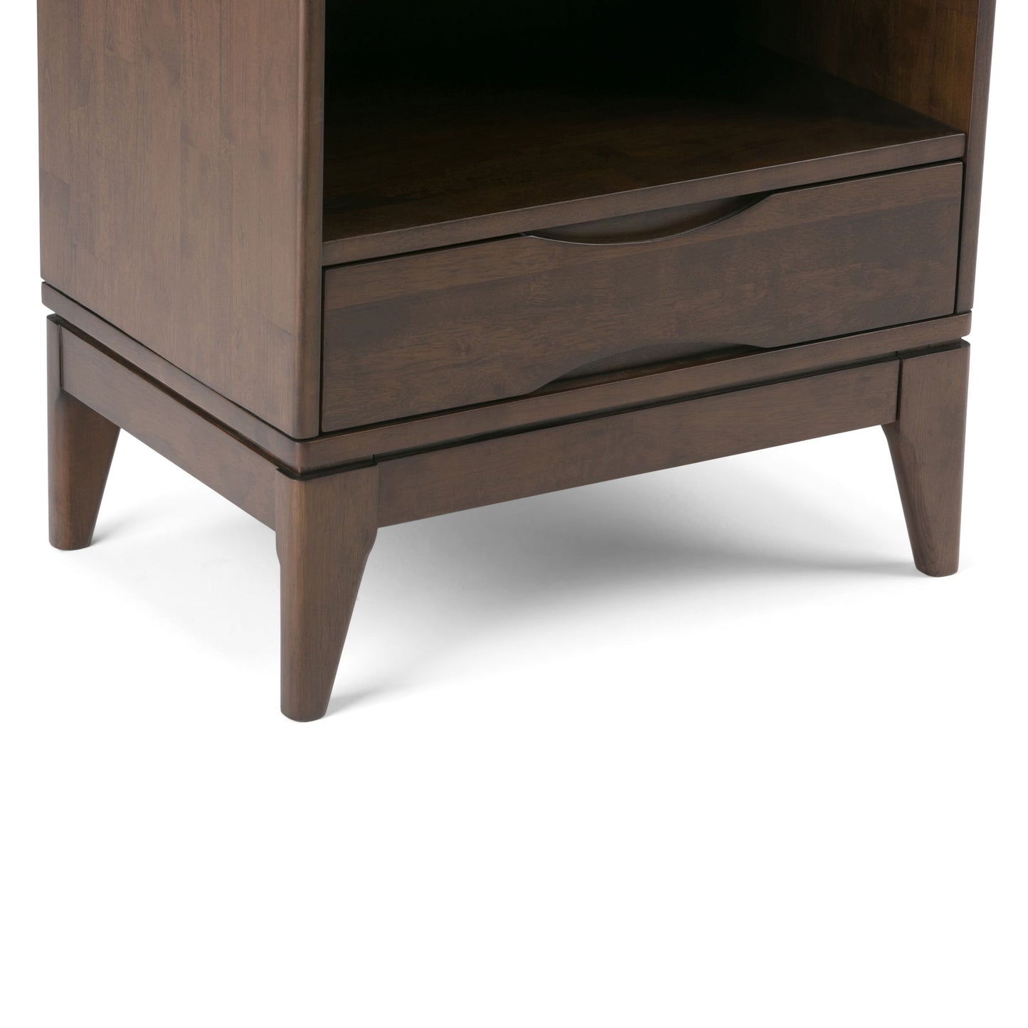 Harper - Bookcase With Storage - Walnut Brown - The Sleep Loft - Online Mattress Showroom NYC