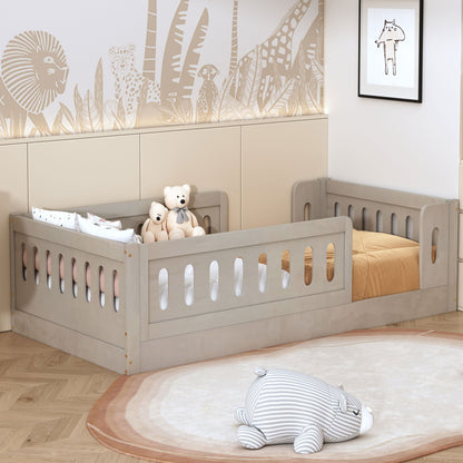 Platform Bed With Guardrail - The Sleep Loft - Online Mattress Showroom NYC