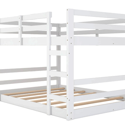 Solid Construction, Bunk Bed With Ladder - The Sleep Loft - Online Mattress Showroom NYC