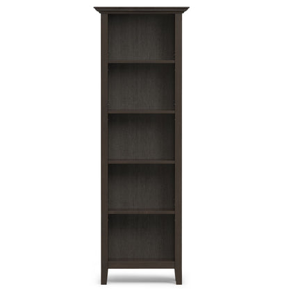 Amherst - 5 Shelf Bookcase, Handcrafted - The Sleep Loft - Online Mattress Showroom NYC