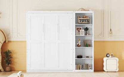 Murphy Wall Bed With Shelves - The Sleep Loft - Online Mattress Showroom NYC