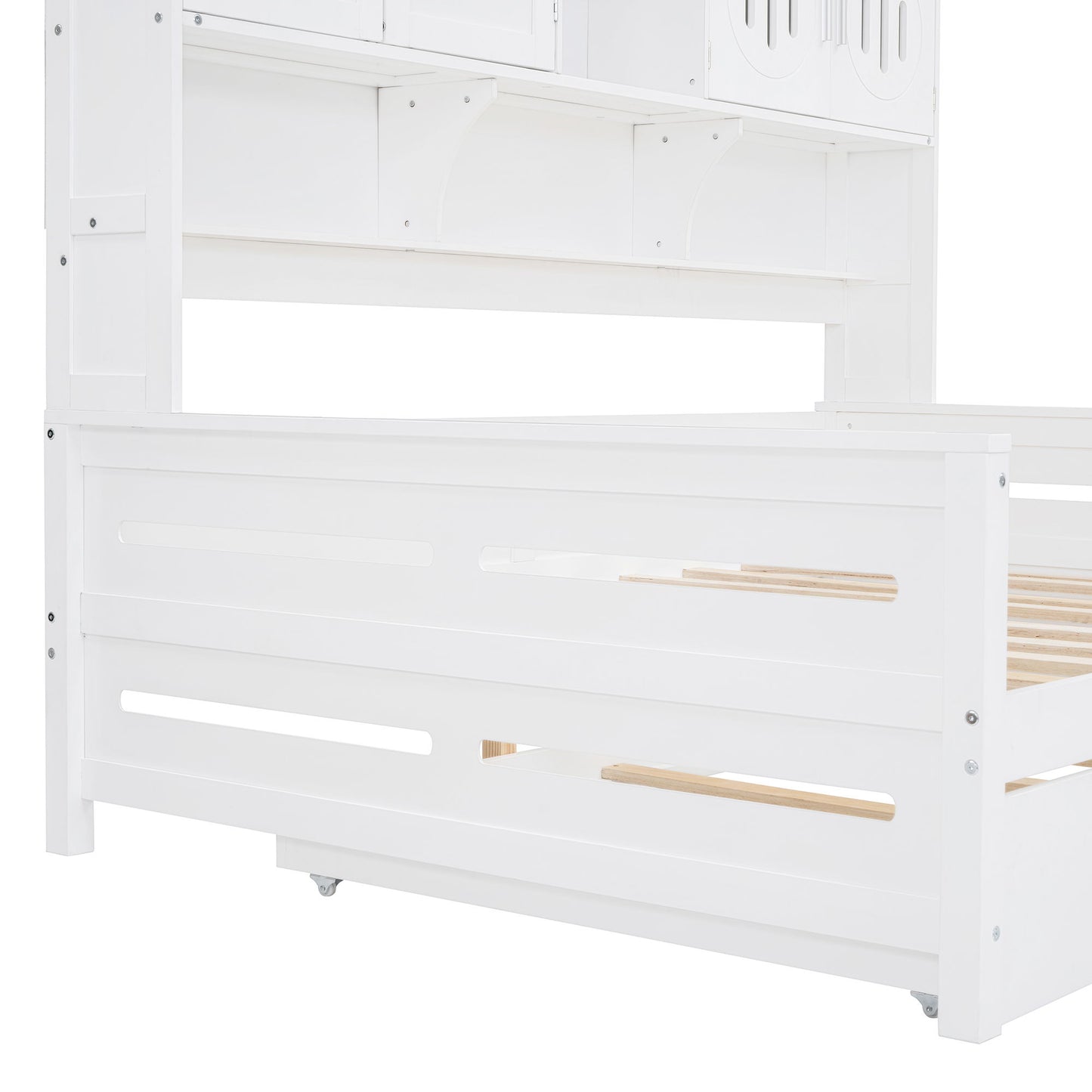Daybed With All-In-One Cabinet And Shelf - The Sleep Loft - Online Mattress Showroom NYC