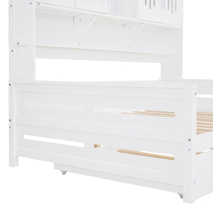 Daybed With All-In-One Cabinet And Shelf - The Sleep Loft - Online Mattress Showroom NYC