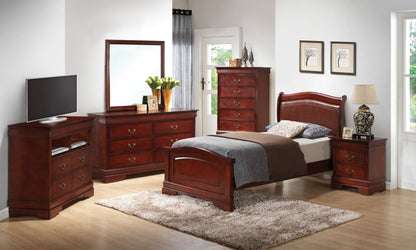 Panel Sleigh Bed Elegantly Crafted - The Sleep Loft - Online Mattress Showroom NYC