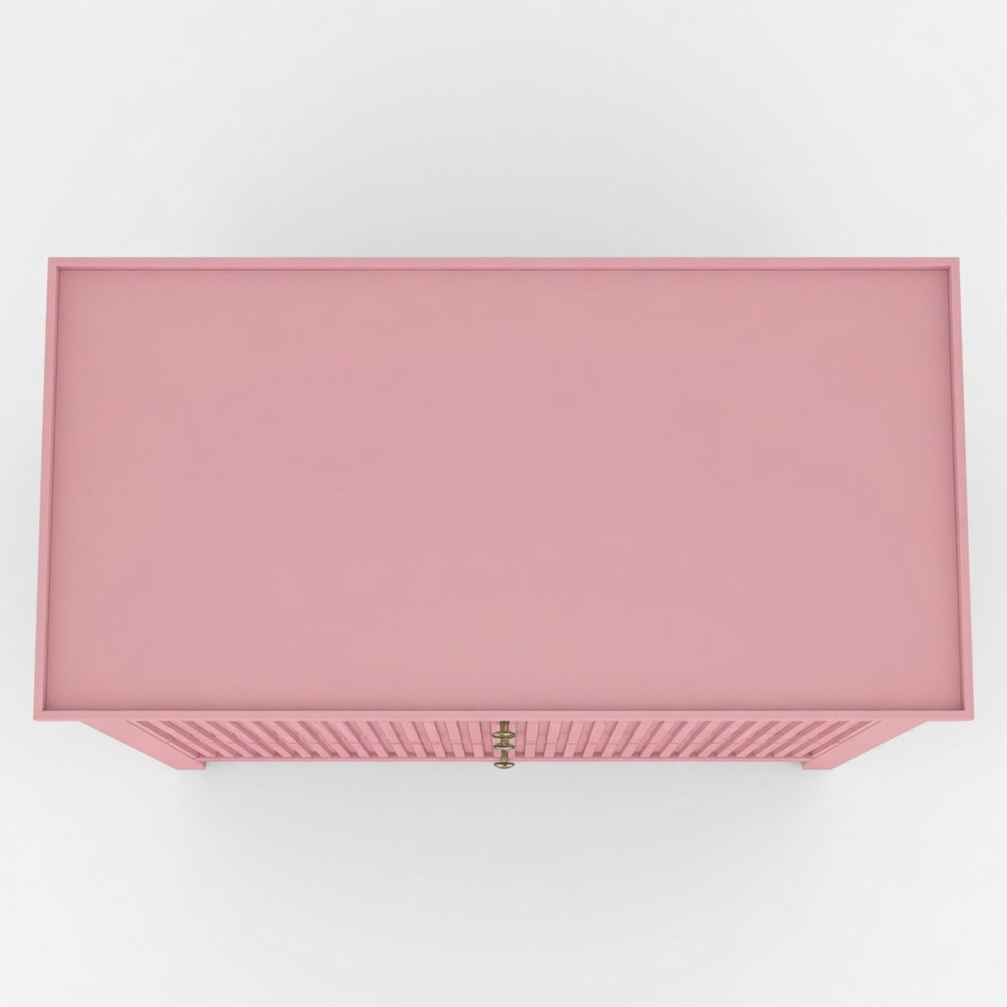 Fluted 3 Drawer Nightstand With Soft Close Slides