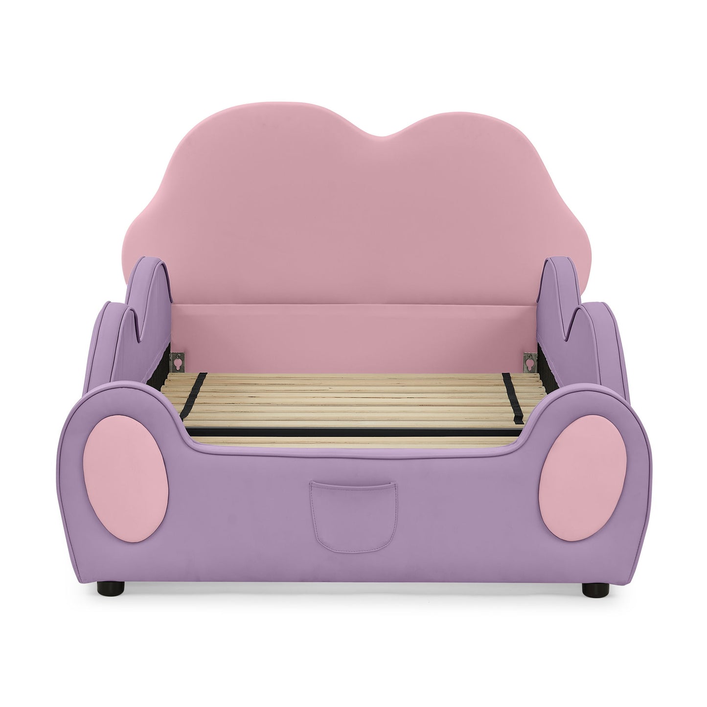 Cute Cloud Shape Bed With Guardrails Cartoon Design, Storage Pocket - The Sleep Loft - Online Mattress Showroom NYC