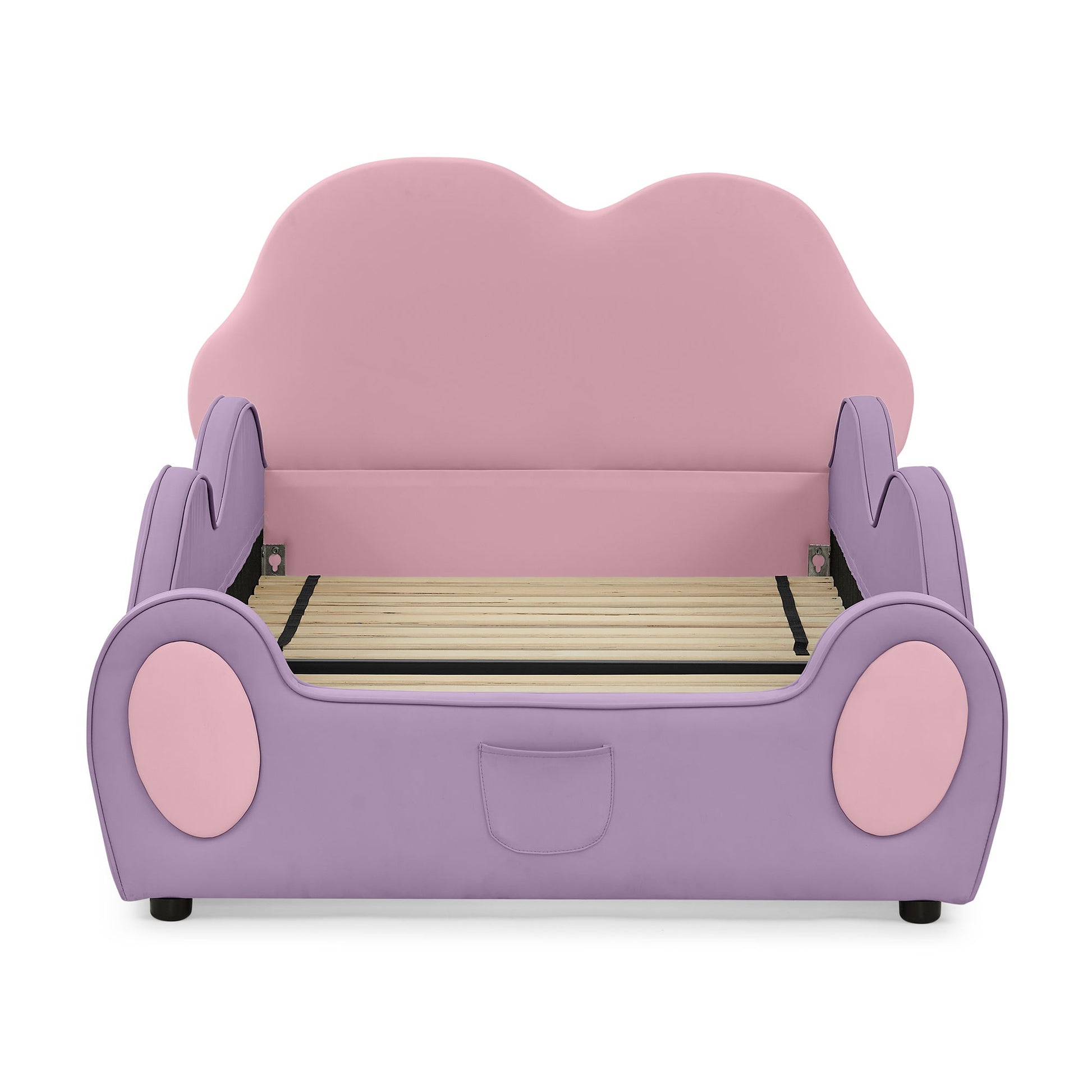 Cute Cloud Shape Bed With Guardrails Cartoon Design, Storage Pocket - The Sleep Loft - Online Mattress Showroom NYC