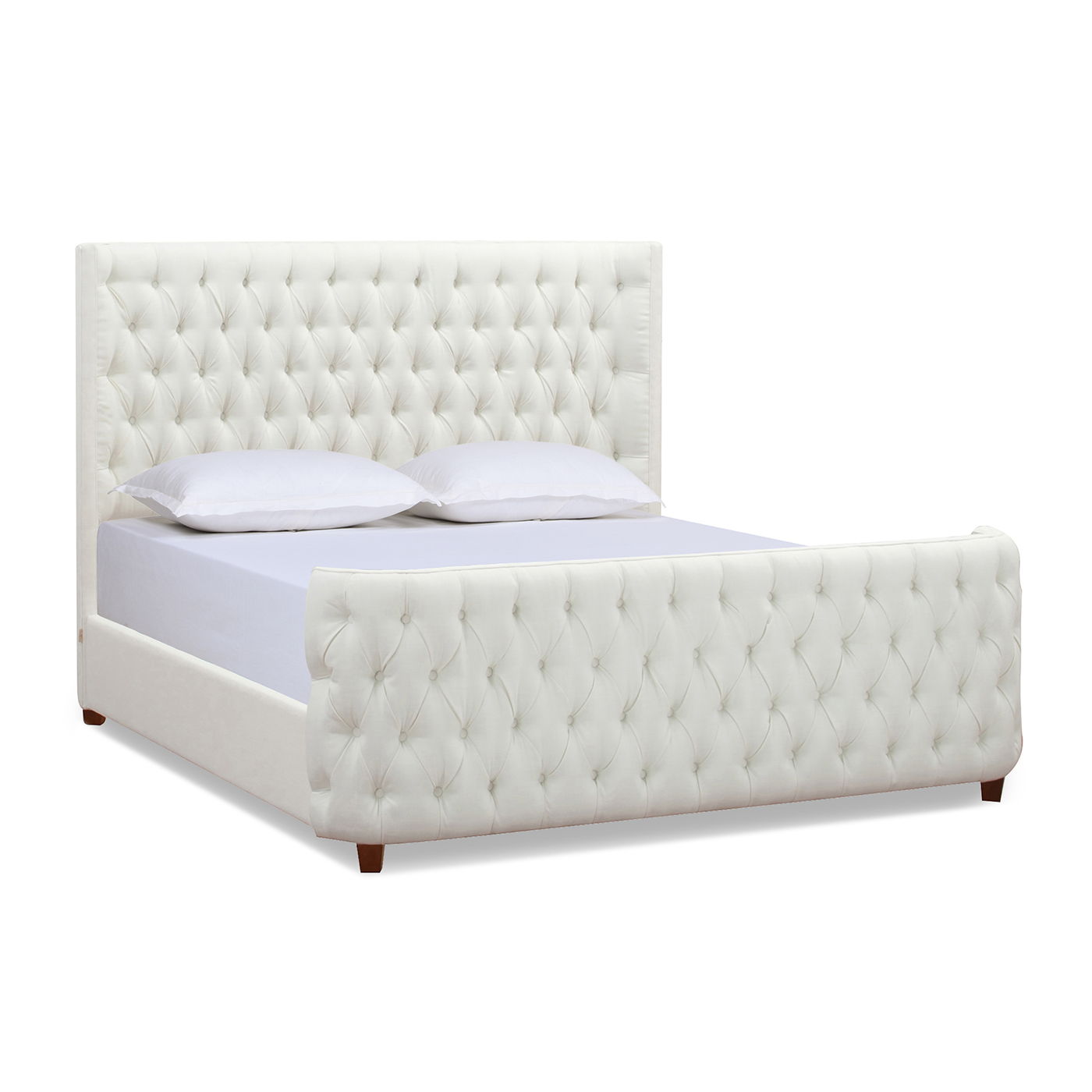 Brooklyn - Tufted Panel Bed Headboard And Footboard Set - The Sleep Loft - Online Mattress Showroom NYC