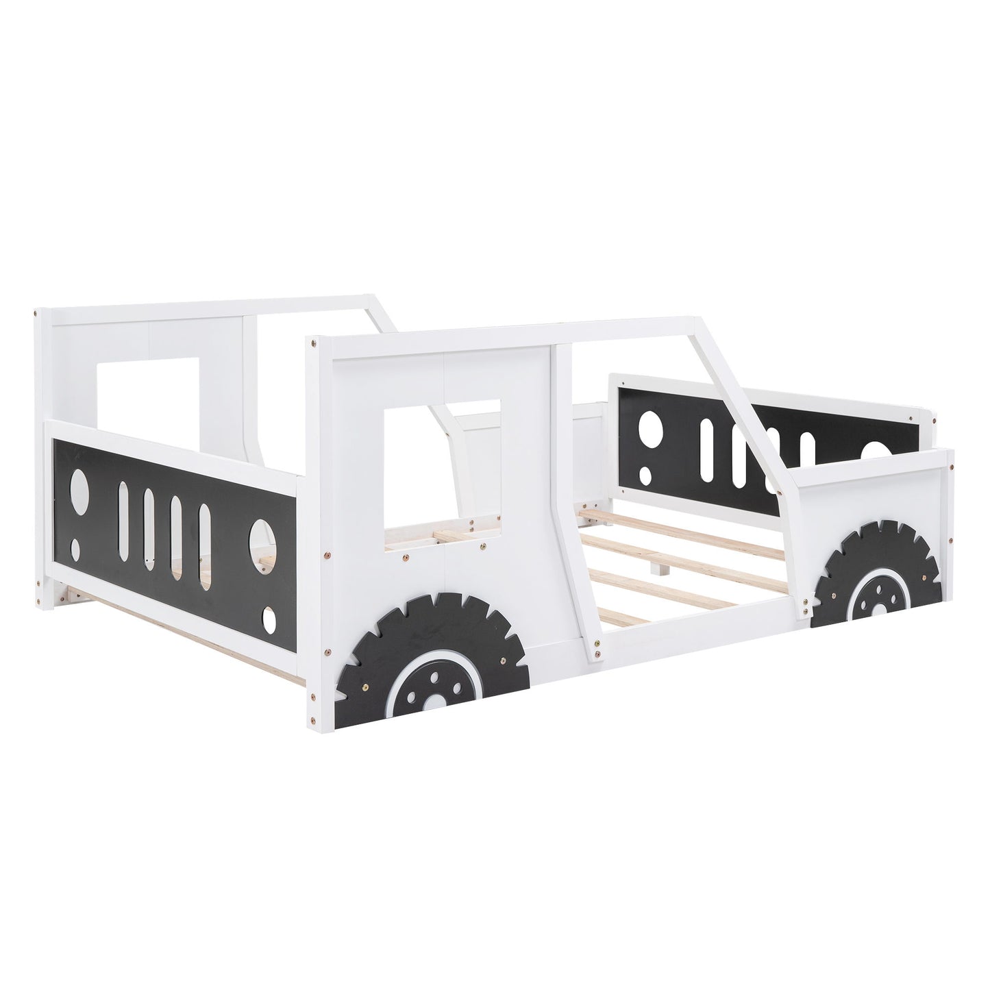 Classic Car Shaped Platform Bed With Wheels - The Sleep Loft - Online Mattress Showroom NYC