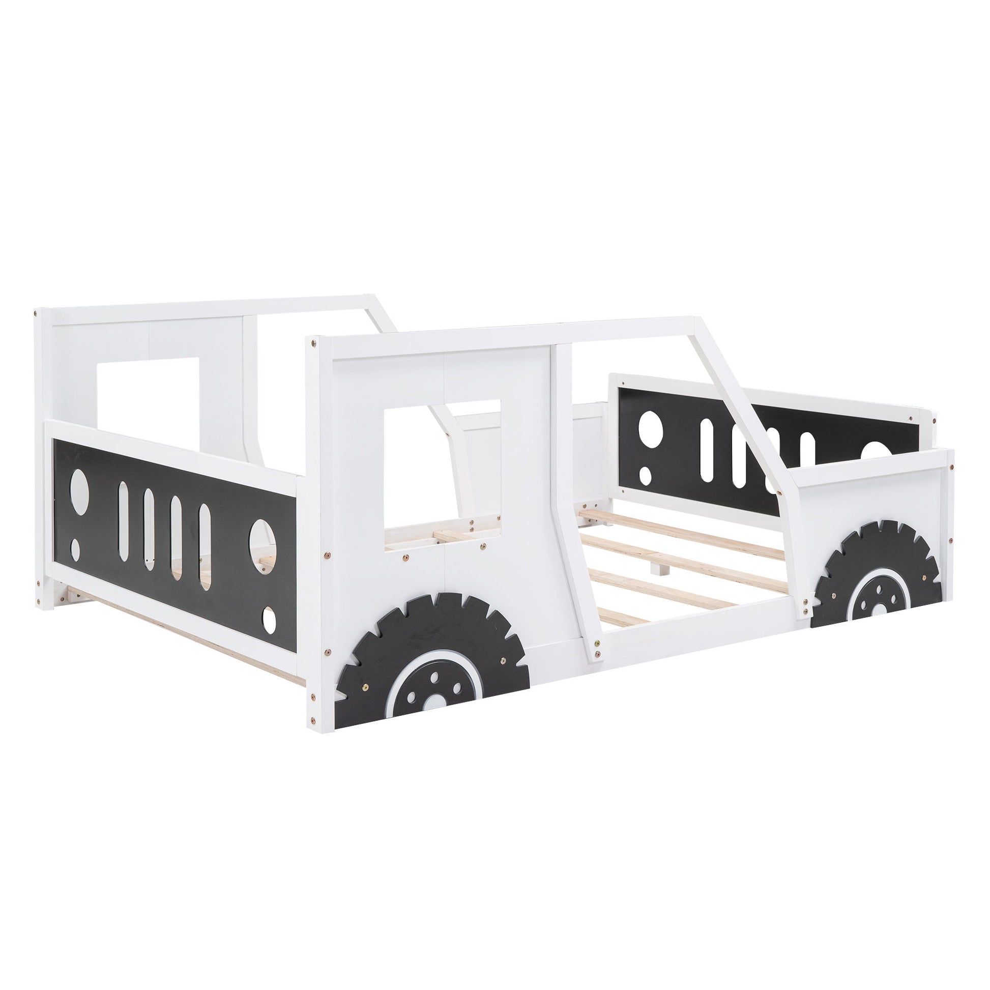 Classic Car Shaped Platform Bed With Wheels - The Sleep Loft - Online Mattress Showroom NYC
