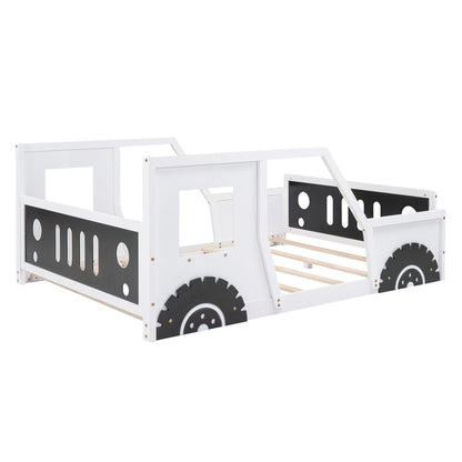 Classic Car Shaped Platform Bed With Wheels - The Sleep Loft - Online Mattress Showroom NYC