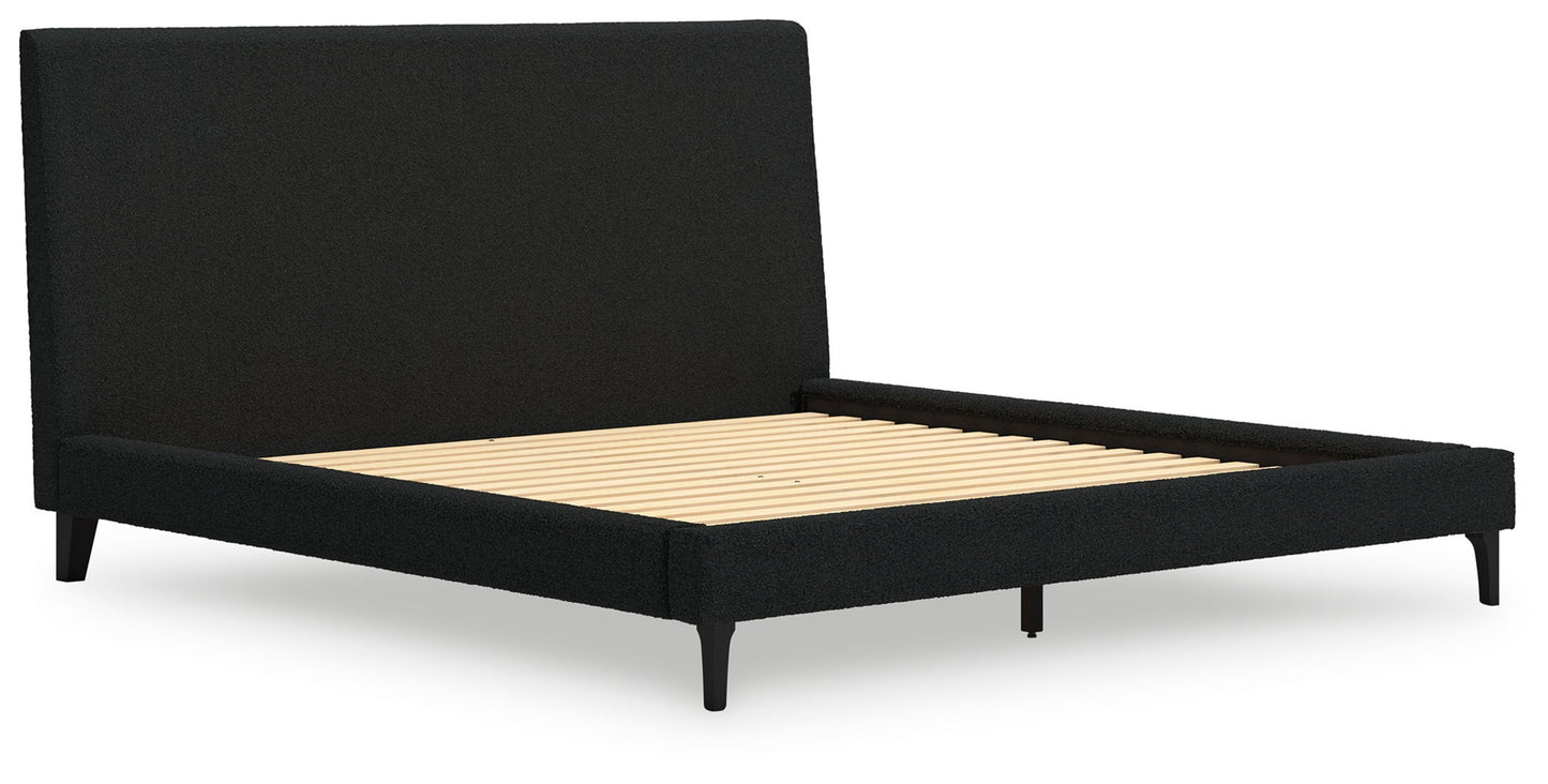 Cadmori - Upholstered Bed With Roll Slats - The Sleep Loft - Online Mattress Showroom NYC