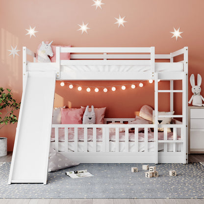 Functional Bunk Bed & Convertible Ladder And Slide - The Sleep Loft - Online Mattress Showroom NYC