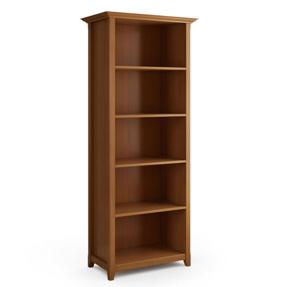 Amherst - 5 Shelf Bookcase, Handcrafted - The Sleep Loft - Online Mattress Showroom NYC