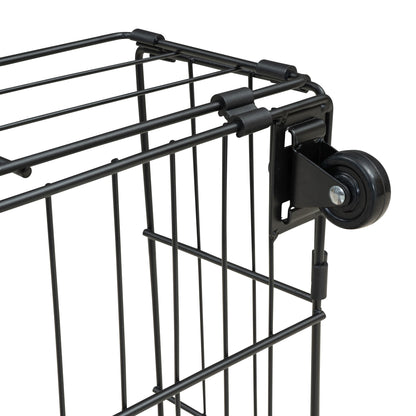 Full Over Twin-Twin Triple Bunk Bed With Drawers And Staircase - Black - The Sleep Loft - Online Mattress Showroom NYC