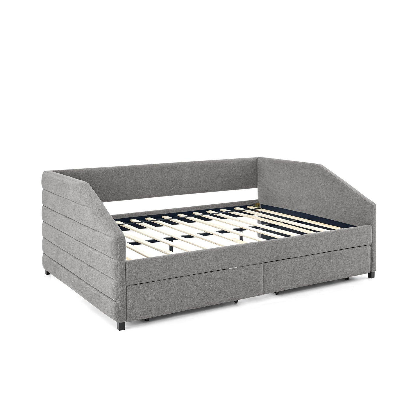 Elegant Daybed With Trundle Upholstered Tufted Sofa Bed - The Sleep Loft - Online Mattress Showroom NYC
