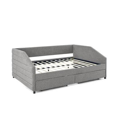 Elegant Daybed With Trundle Upholstered Tufted Sofa Bed - The Sleep Loft - Online Mattress Showroom NYC