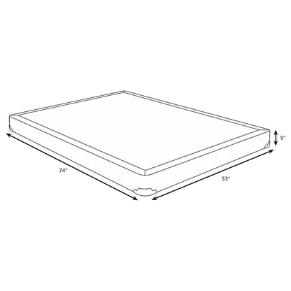 Mercer 5-inch Full Low Profile Box Spring Foundation