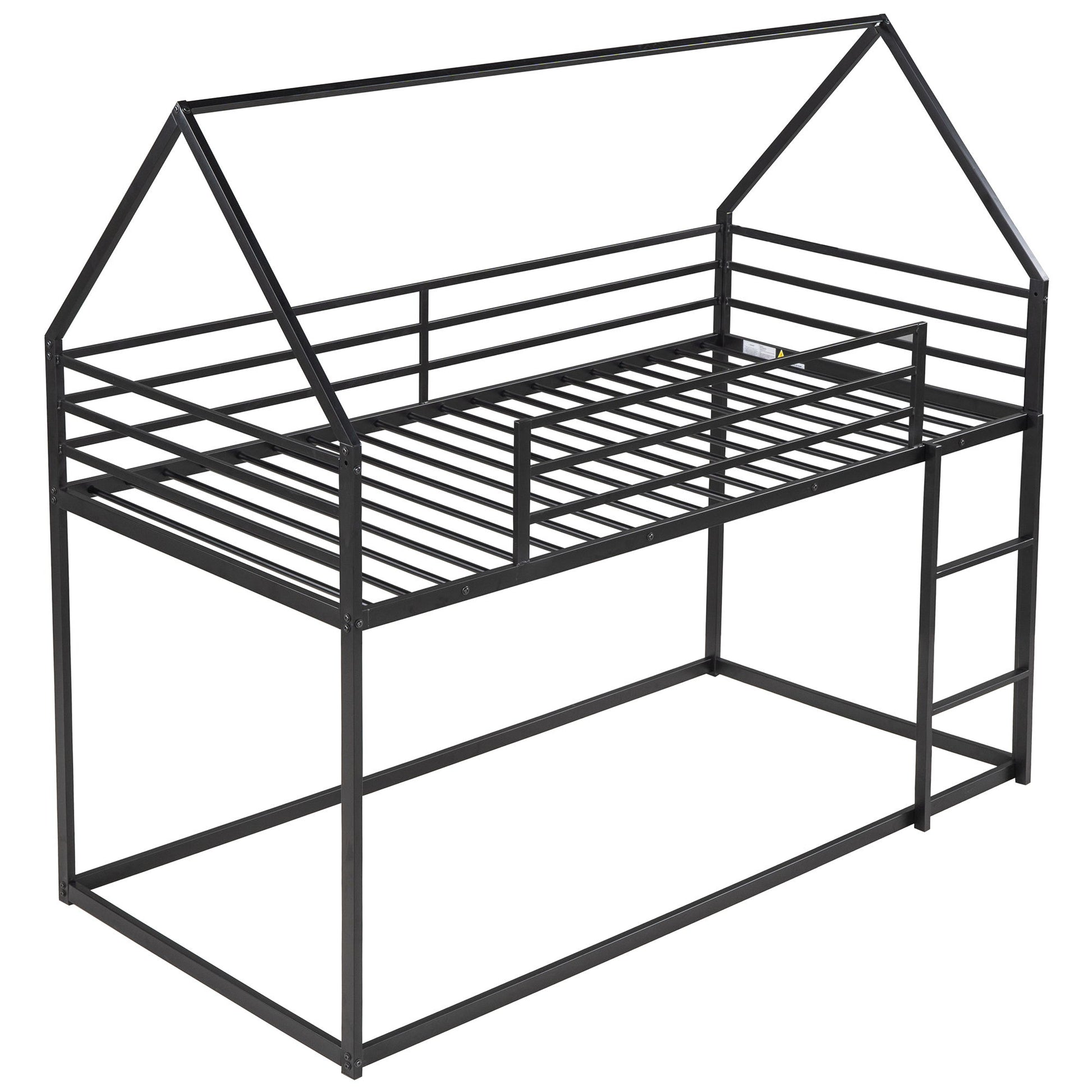 House Bunk Bed With Built In Ladder - The Sleep Loft - Online Mattress Showroom NYC