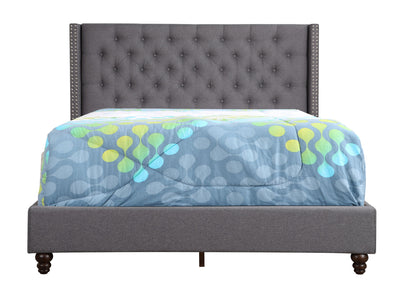 Nailhead Bed Transitional Vibrant - The Sleep Loft - Online Mattress Showroom NYC