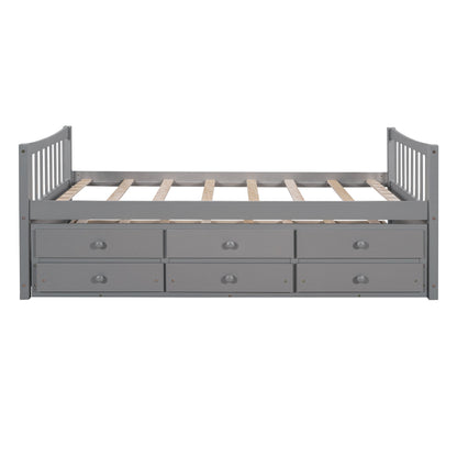 Twin Size Daybed With Trundle And Drawers - The Sleep Loft - Online Mattress Showroom NYC