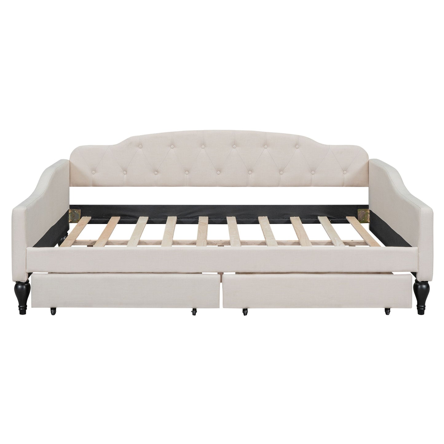 Upholstered Tufted Daybed - The Sleep Loft - Online Mattress Showroom NYC