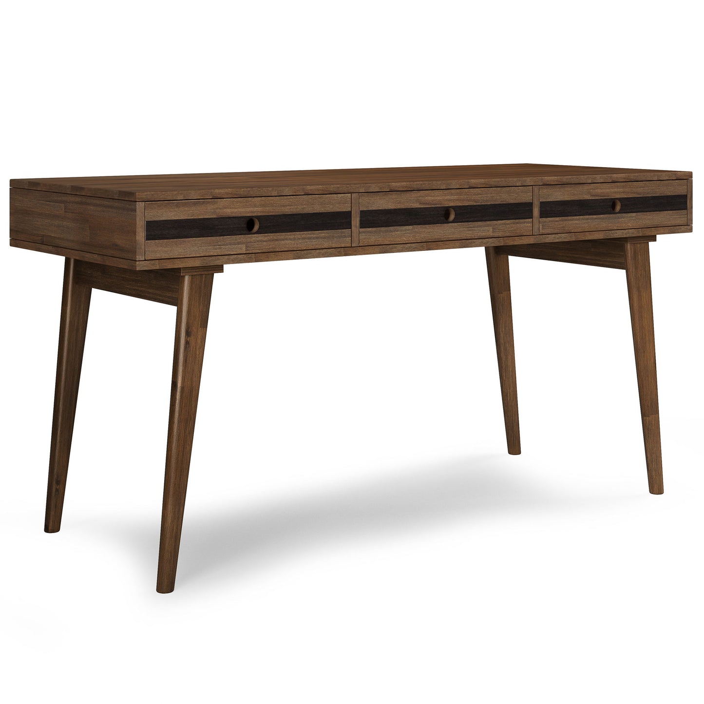 Clarkson - Desk - Rustic Natural Aged Brown - The Sleep Loft - Online Mattress Showroom NYC