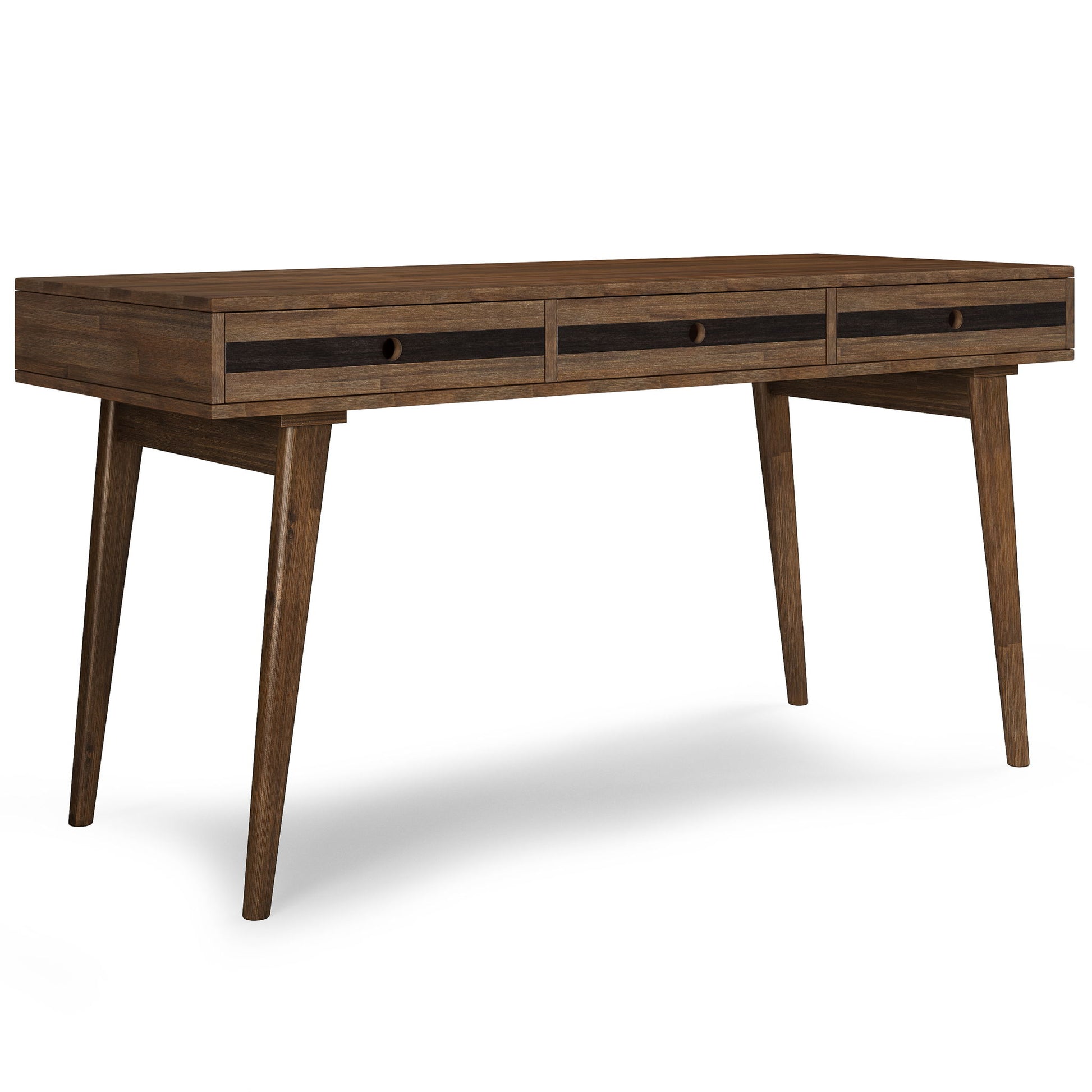 Clarkson - Desk - Rustic Natural Aged Brown - The Sleep Loft - Online Mattress Showroom NYC