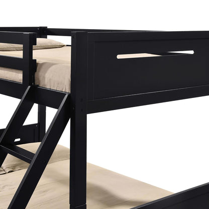 Bunk Bed With Built In Ladder, Safety Guardrails And Angled Access Step - The Sleep Loft - Online Mattress Showroom NYC