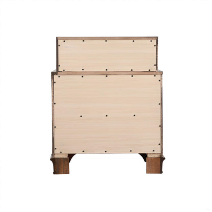 Storage Nightstand - Oak