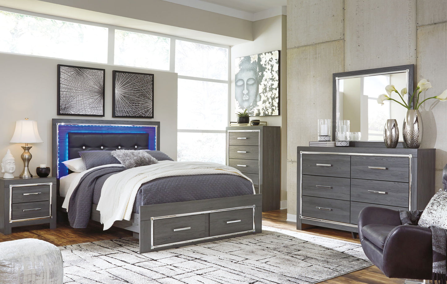Lodanna - Storage Bed - The Sleep Loft - Online Mattress Showroom NYC