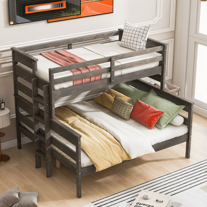 Detachable Design Bunk Bed With Ladder - The Sleep Loft - Online Mattress Showroom NYC