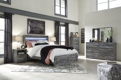 Baystorm - One Drawer Night Stand - The Sleep Loft - Online Mattress Showroom NYC