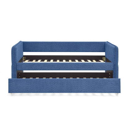 Upholstered Daybed With Pop Up Trundle - The Sleep Loft - Online Mattress Showroom NYC
