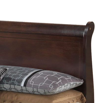 Sleigh Bed With Low Footboard - The Sleep Loft - Online Mattress Showroom NYC