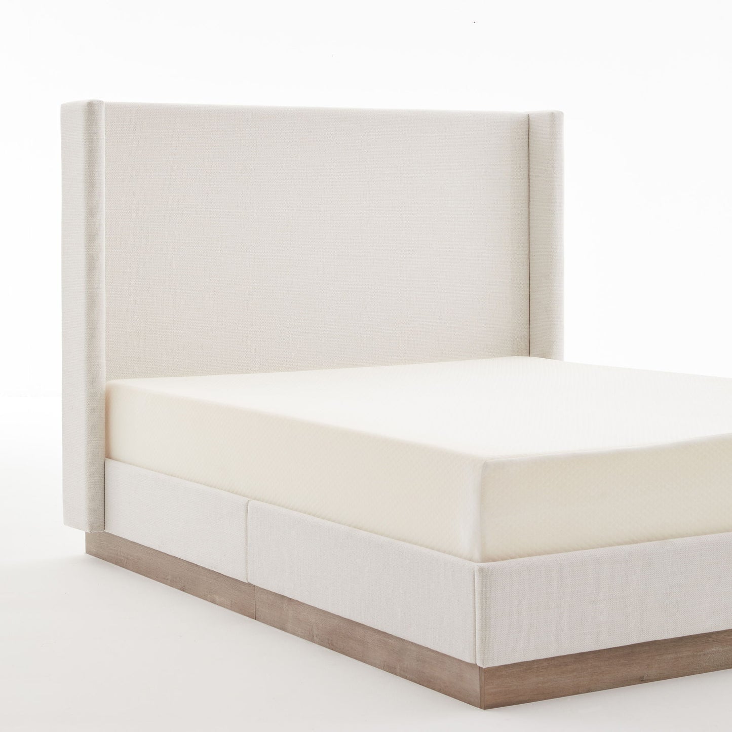 Hosford - Minimalist Upholstered Wingback Bed - The Sleep Loft - Online Mattress Showroom NYC