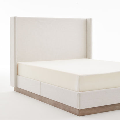Hosford - Minimalist Upholstered Wingback Bed - The Sleep Loft - Online Mattress Showroom NYC