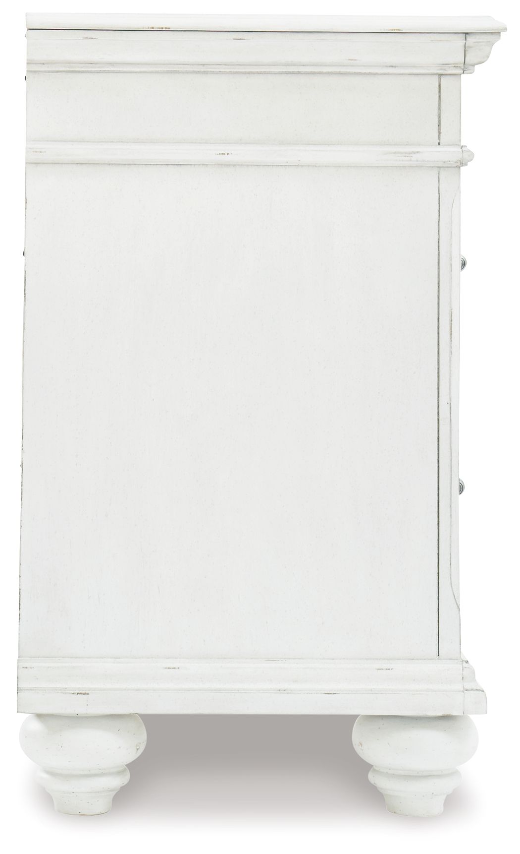 Kanwyn - Three Drawer Night Stand - Whitewash - The Sleep Loft - Online Mattress Showroom NYC