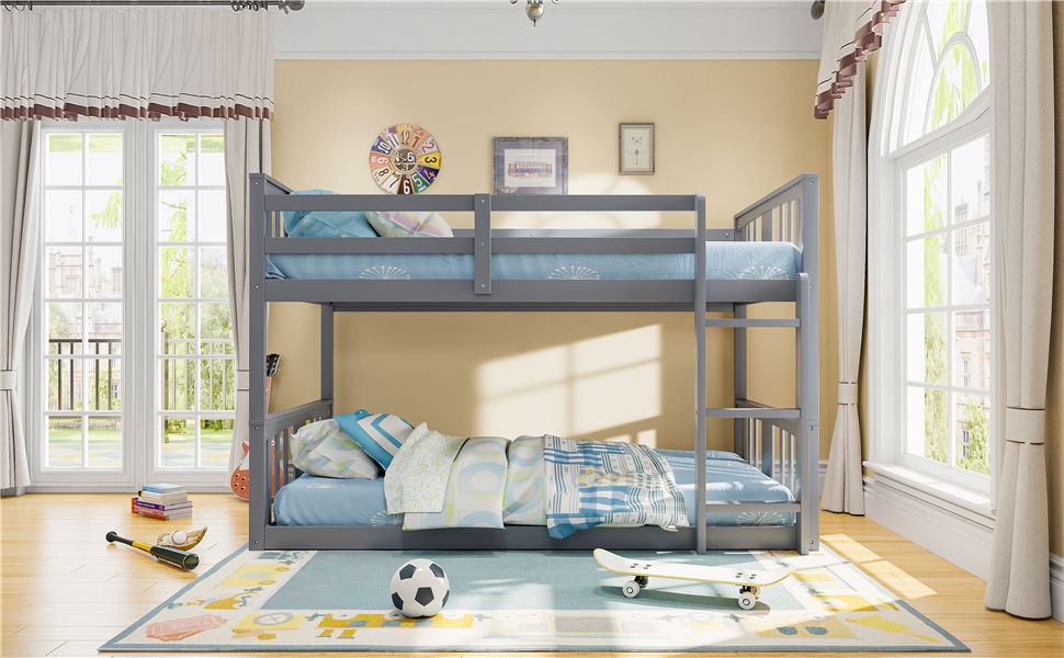 Solid Construction Bunk Bed & Ladder - The Sleep Loft - Online Mattress Showroom NYC