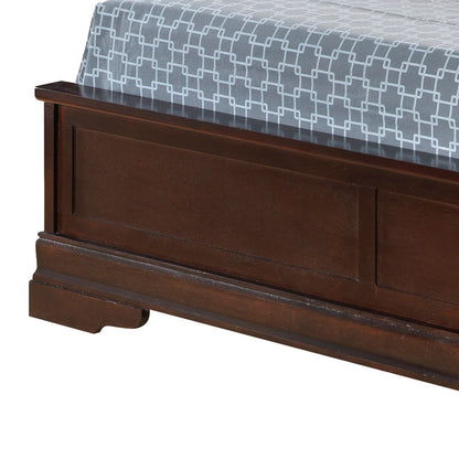 Sleigh Bed With Low Footboard - The Sleep Loft - Online Mattress Showroom NYC